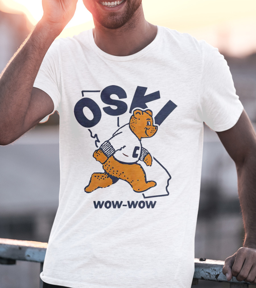 Oski Wow-Wow Funny Bear Vintage Cal Berkeley T-Shirt