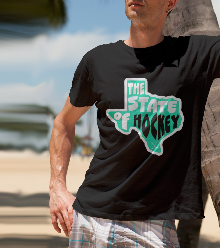 Texas The State Of Hockey T-Shirt