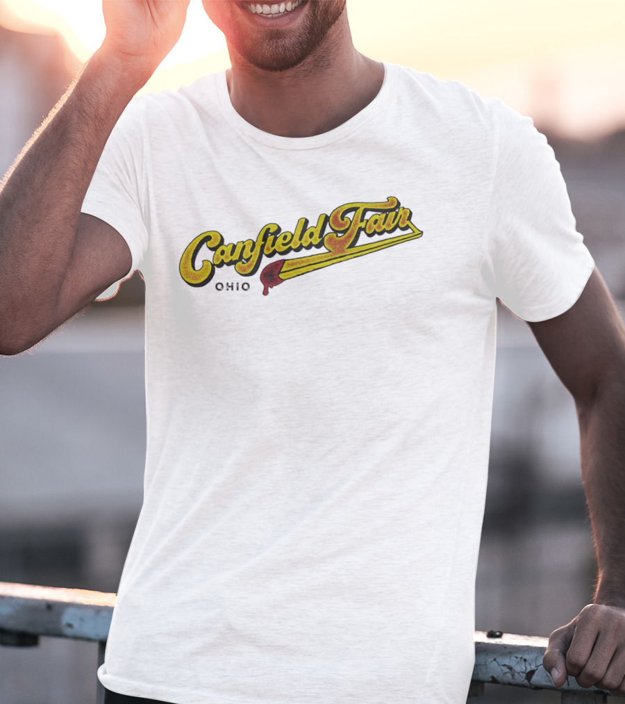 Canfield Fair Ohio Retro Style Match T-Shirt