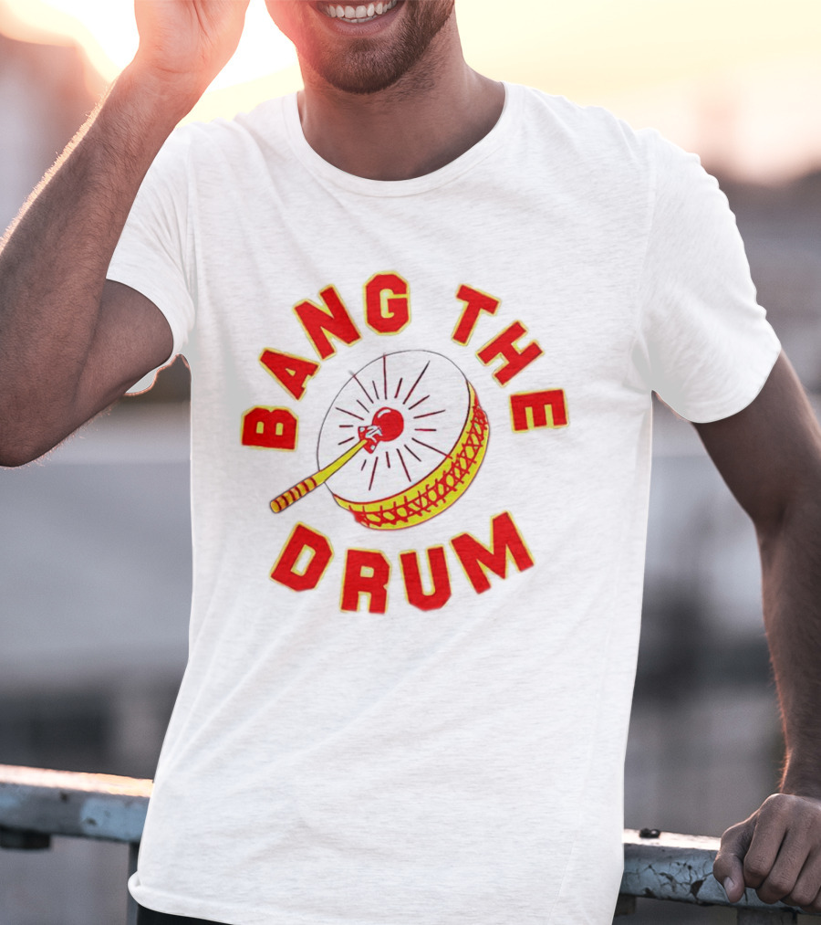 Chad Henne Bang The Drum Football Celebration T-Shirt