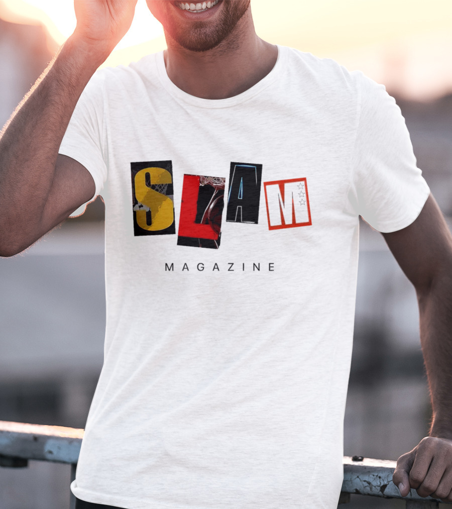 SLAM Mag Cut-Out Basketball Fashion Magazine T-Shirt