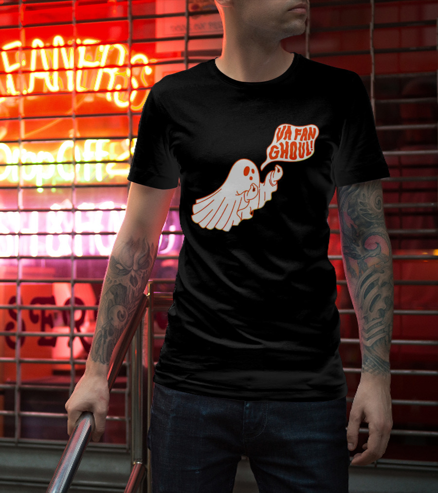 Va Fan Ghoul Halloween Ghost T-Shirt