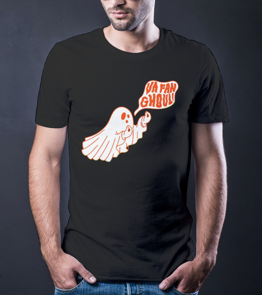 Va Fan Ghoul Halloween Ghost T-Shirt