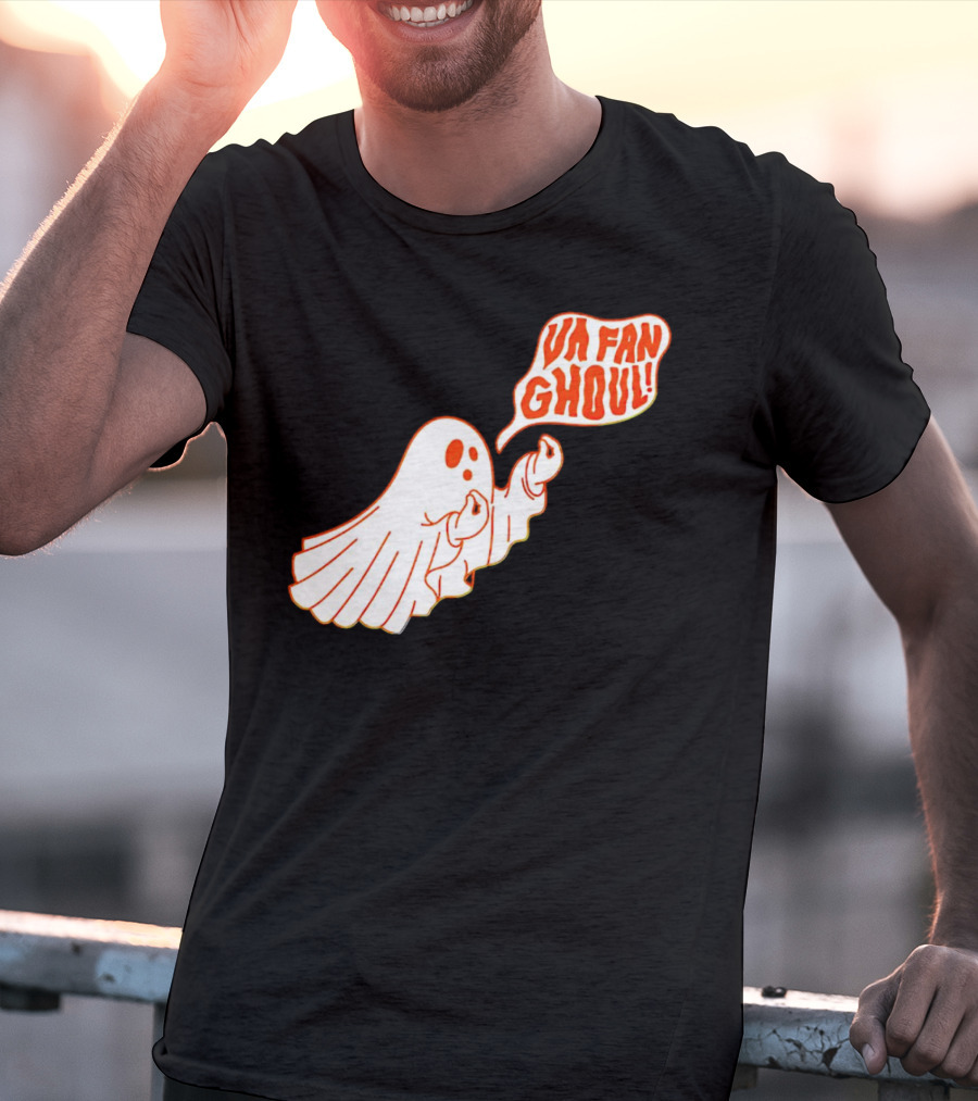 Va Fan Ghoul Halloween Ghost T-Shirt