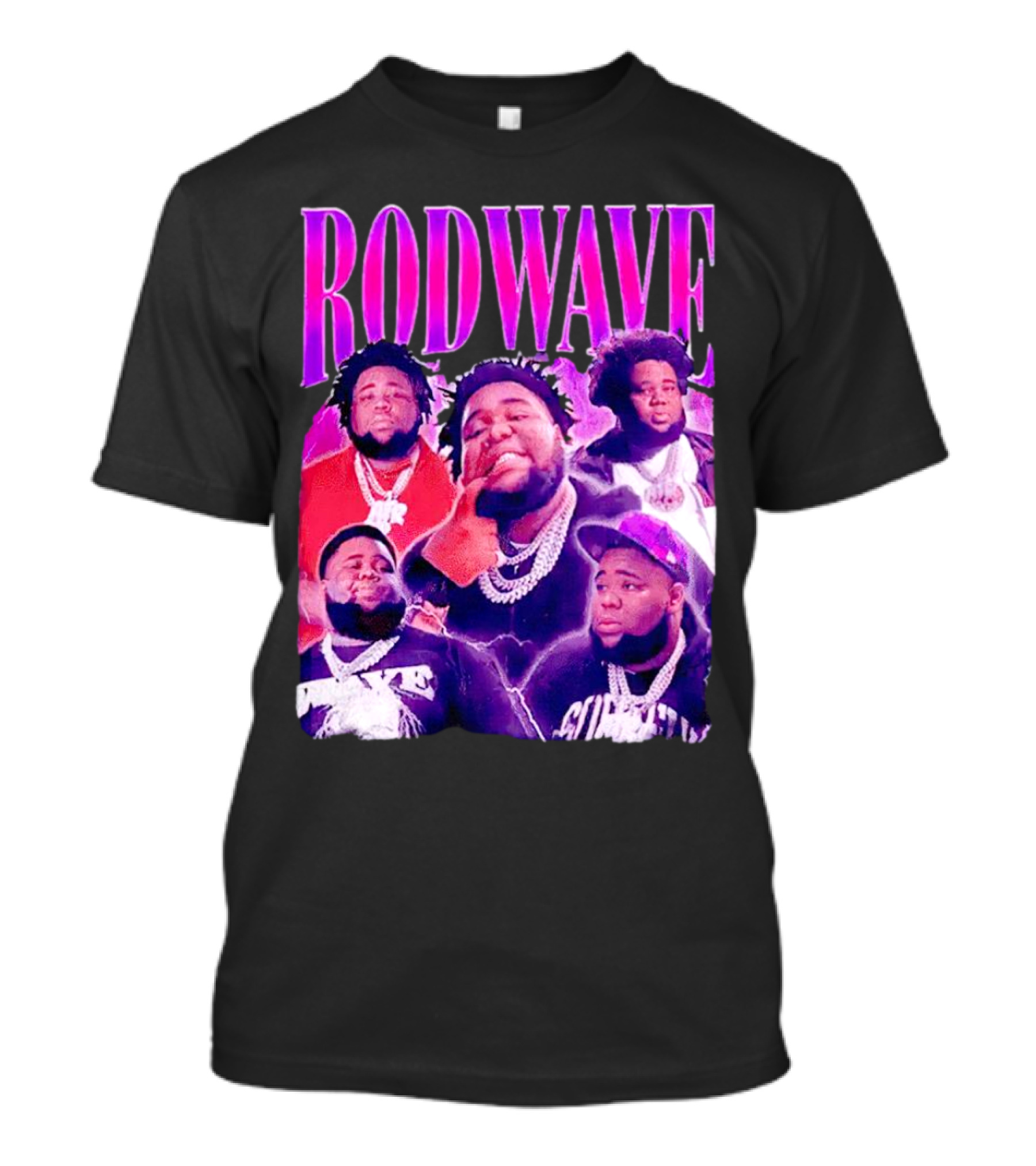 Rod Wave Beautiful Mind Vintage Collage T-Shirt