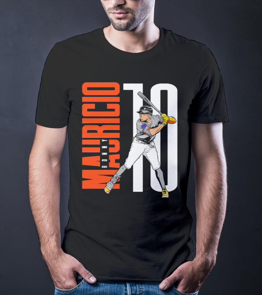 Ronny Mauricio 10 New York Mets Baseball Player T-Shirt