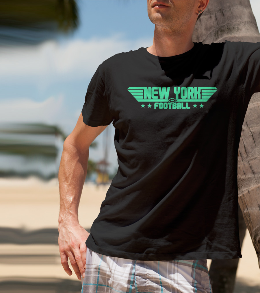 New York Football Top Gun Wings T-Shirt