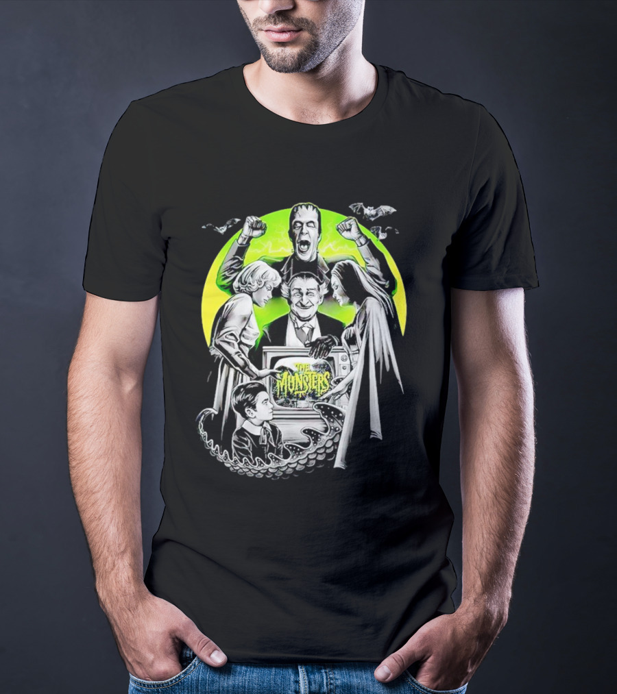 The Munsters Classic Vintage Horror Family T-Shirt