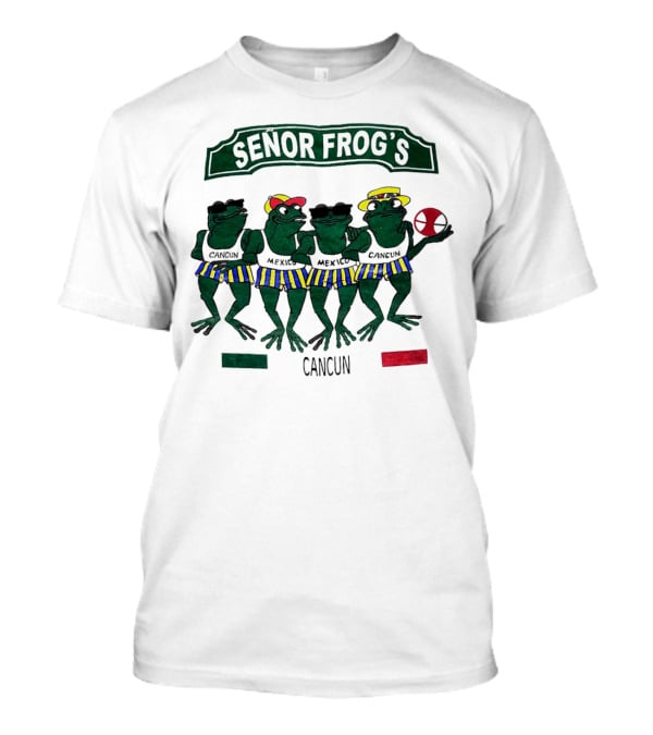 Senor Frog's Mexico Cancun Vintage 90's T-Shirt