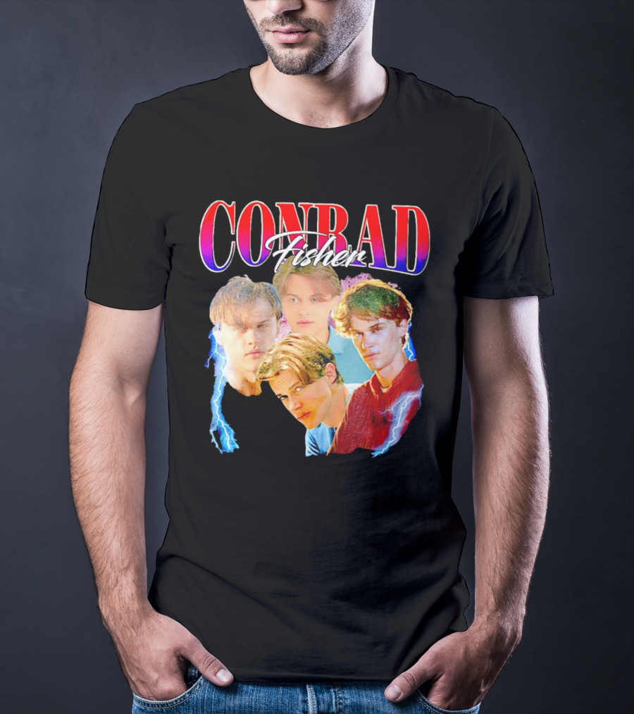 Conrad Fisher Vintage Lightning Portraits T-Shirt