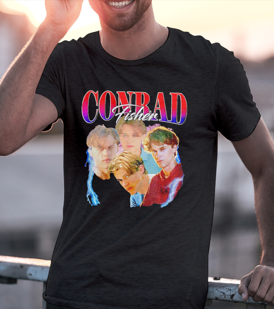 Conrad Fisher Vintage Lightning Portraits T-Shirt