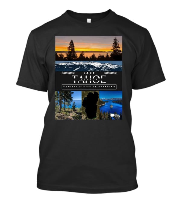 Lake Tahoe Nevada Scenic Views United States Of America T-Shirt
