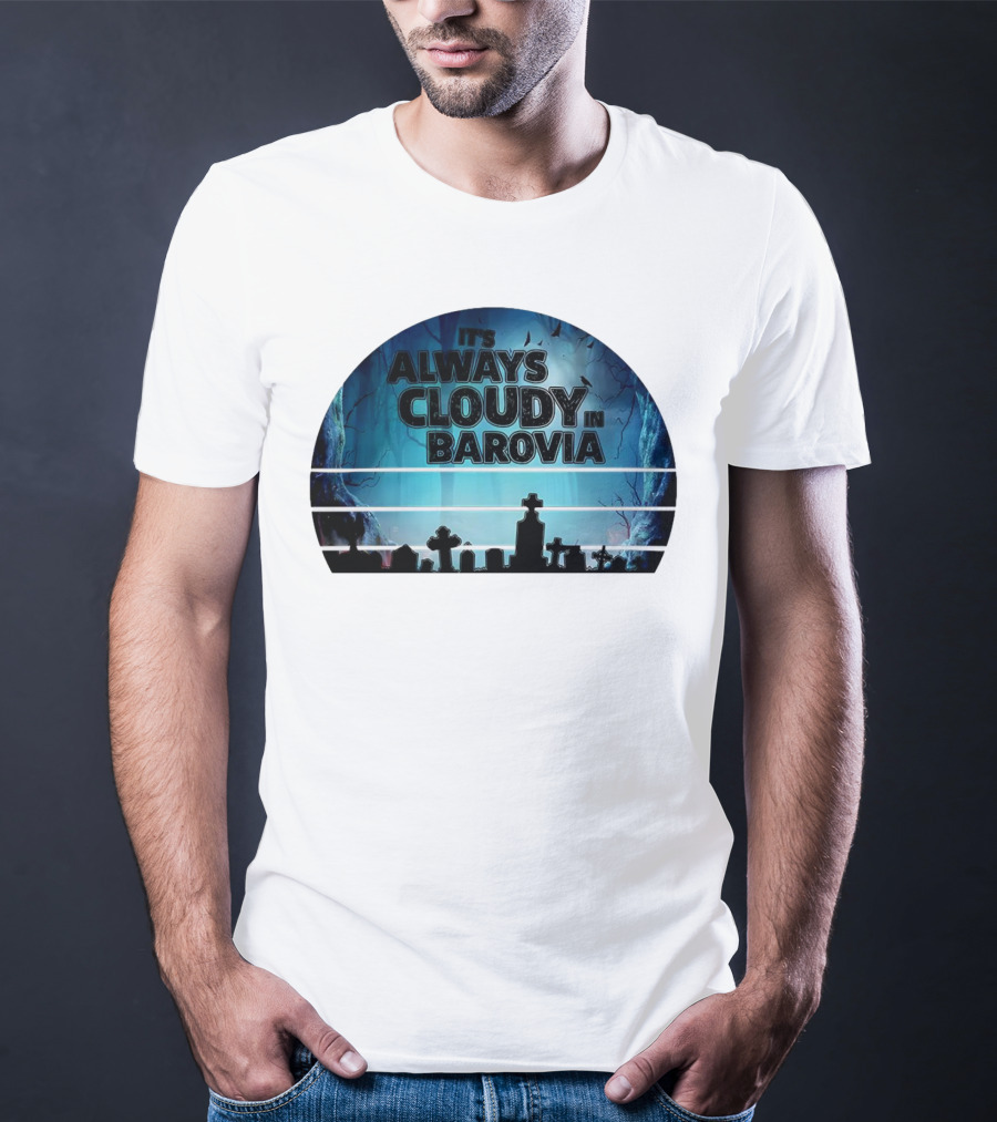 It's Always Cloudy In Barovia Graveyard Scene T-Shirt