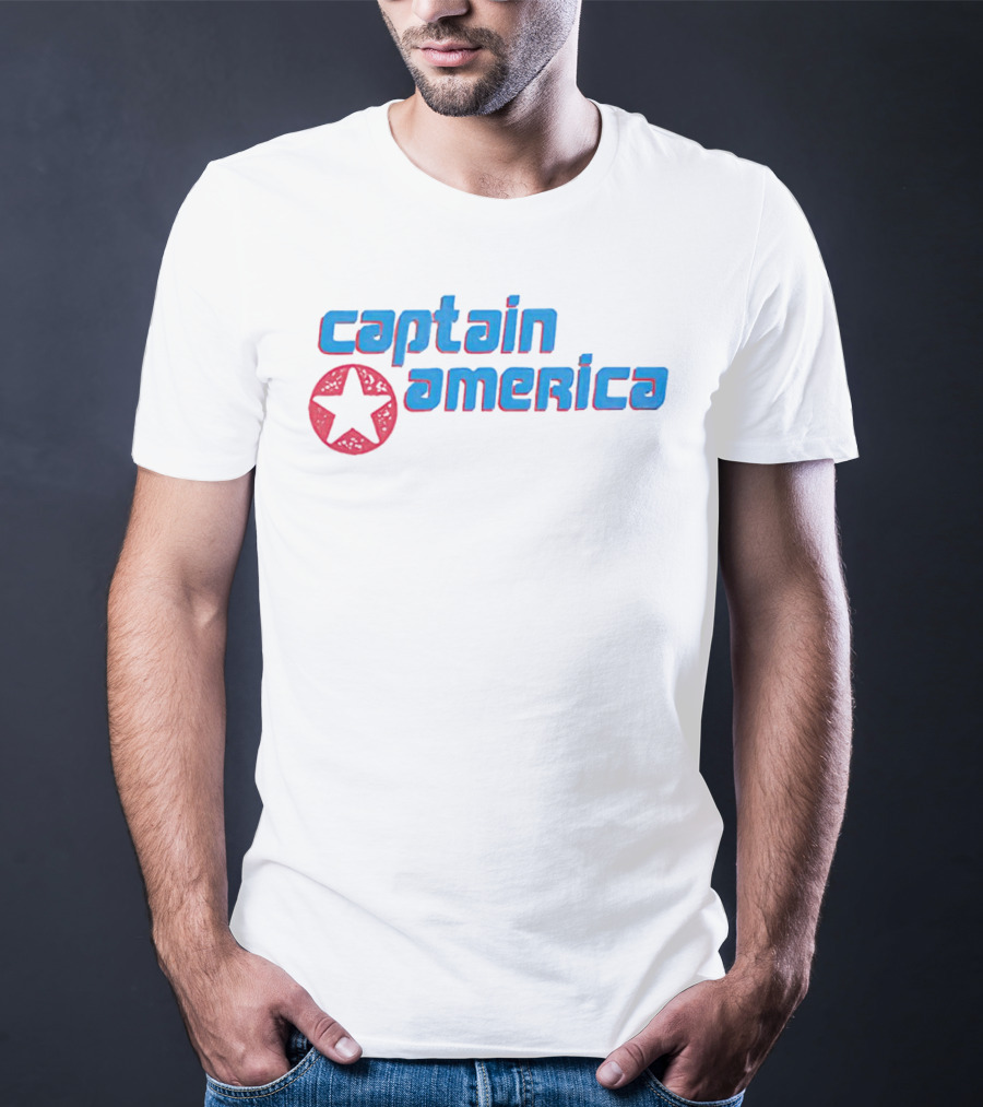 Captain America Retro Star T-Shirt