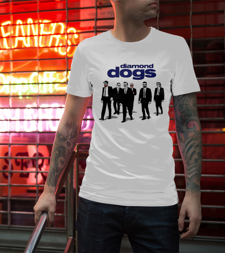 Ted Lasso Diamond Dogs Reservoir Dogs T-Shirt