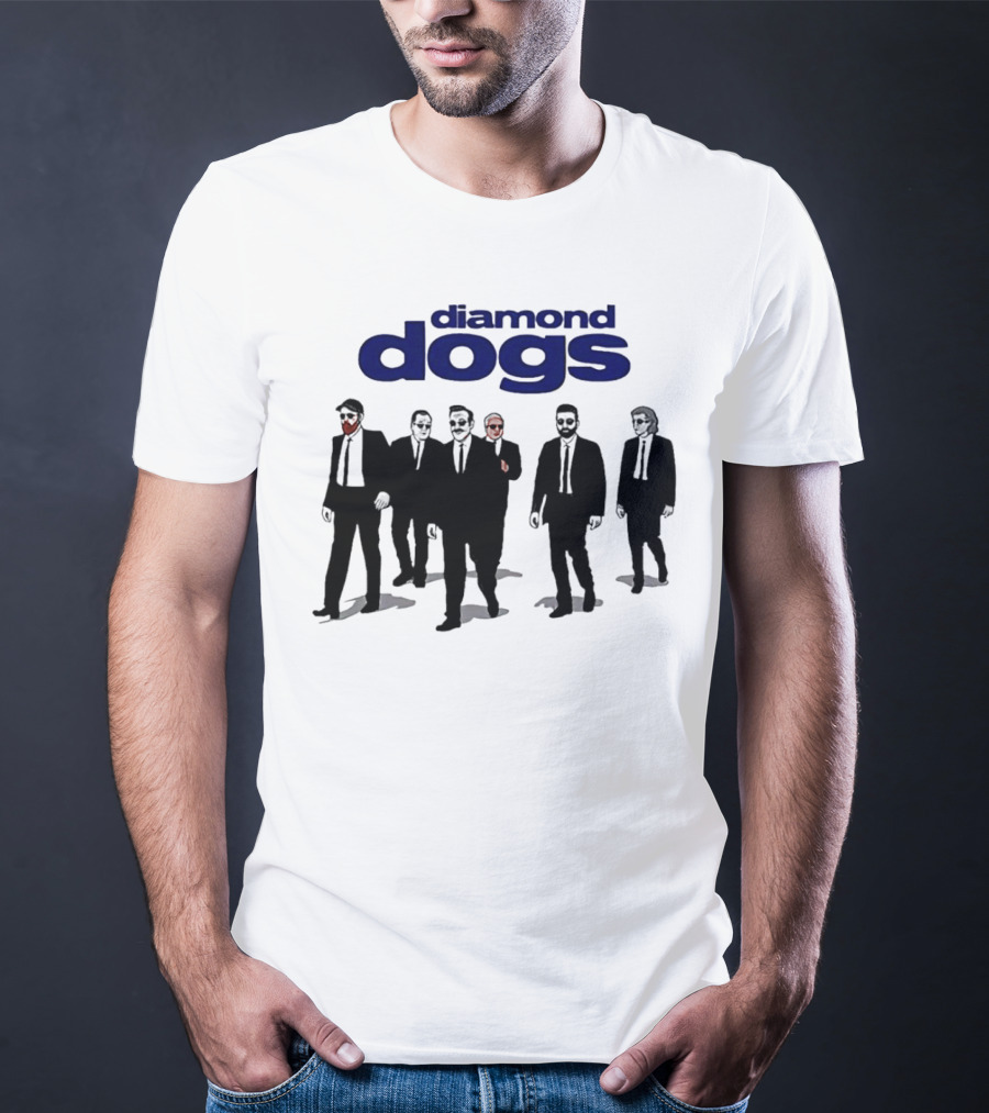 Ted Lasso Diamond Dogs Reservoir Dogs T-Shirt