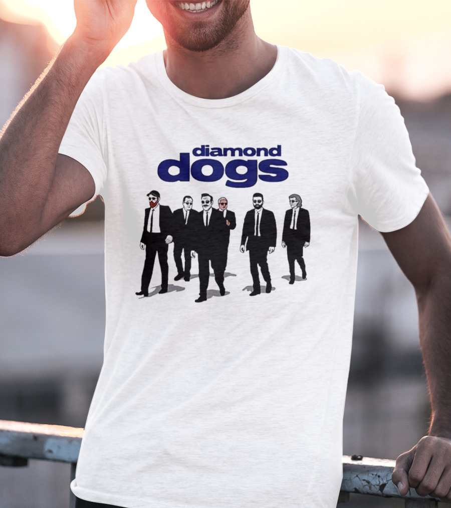 Ted Lasso Diamond Dogs Reservoir Dogs T-Shirt