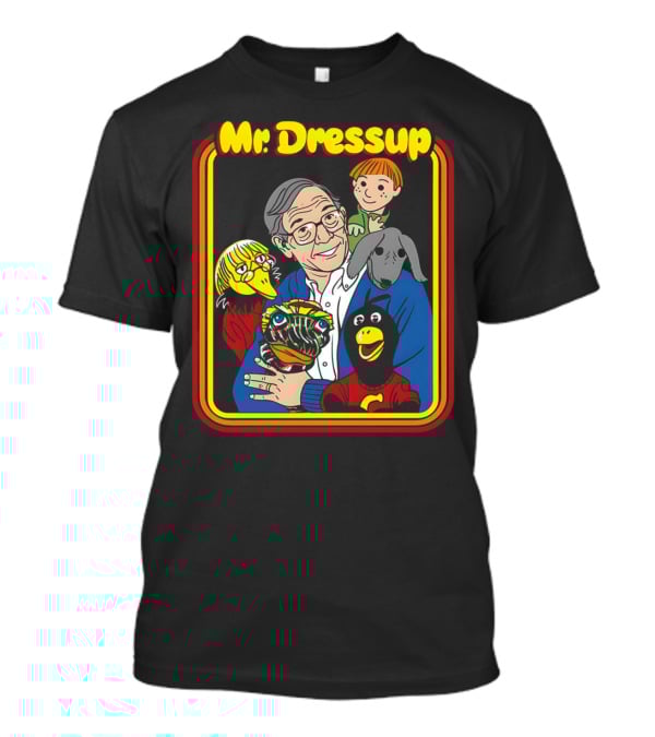 Mr. Dressup With Friends And Puppets Illustration CBC Collaboration T-Shirt