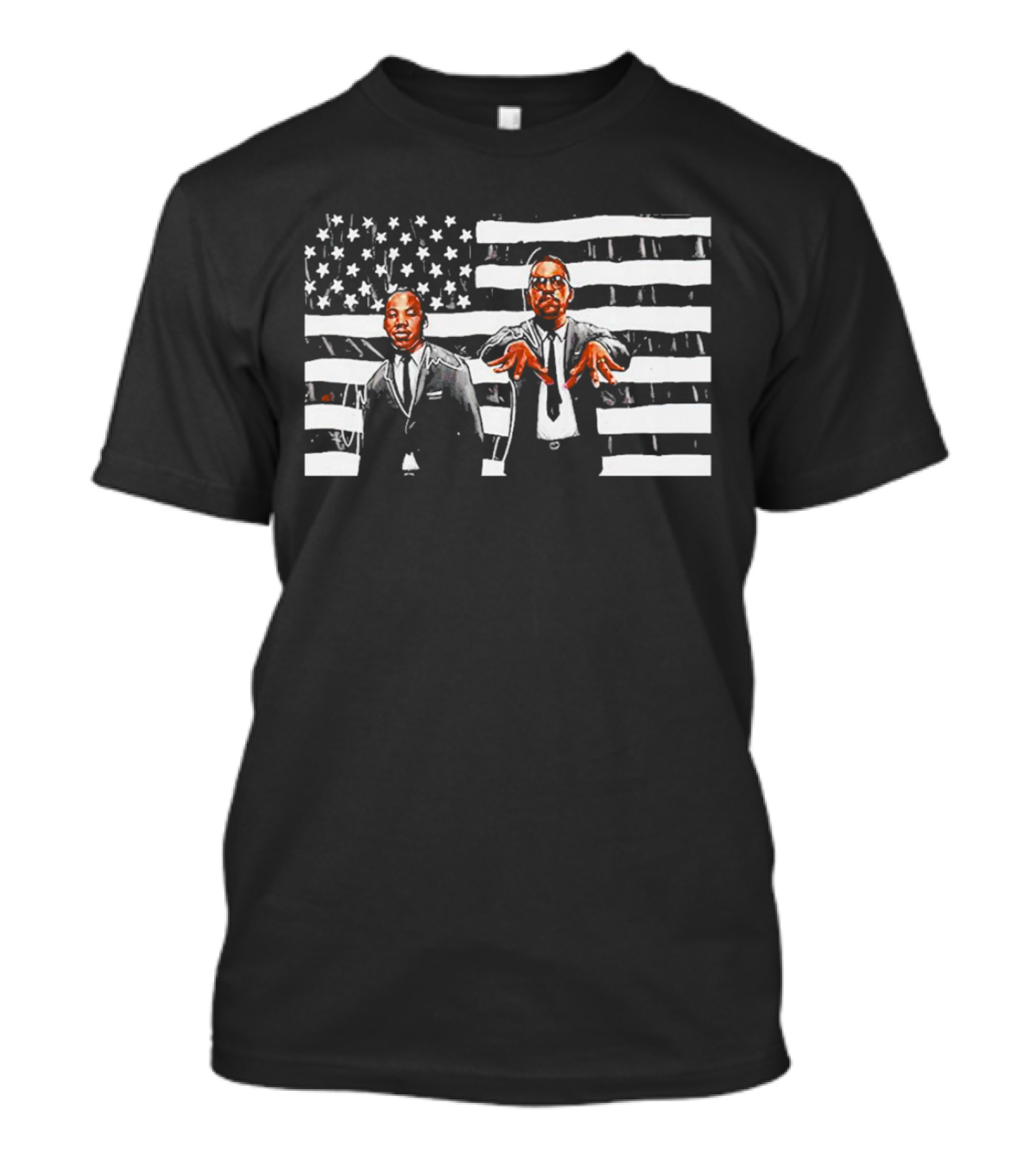 Martin And Malcolm Outcast Stankonia Black And White Stripes T-Shirt