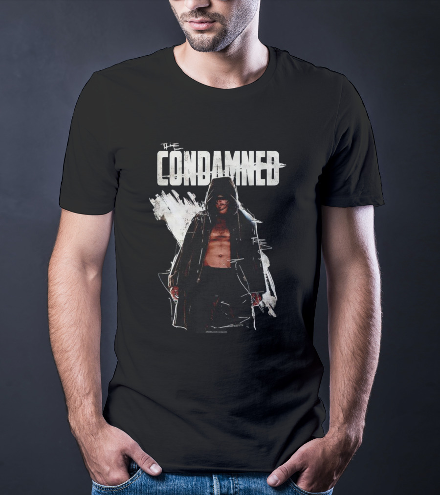 The Condamned Heels Featuring Hooded Figure T-Shirt
