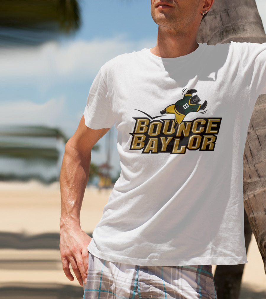 Bounce Baylor Baylor Bears Basketball Movement T-Shirt