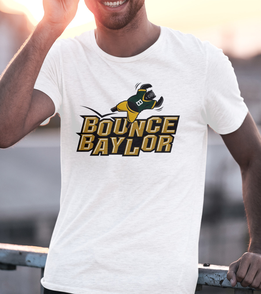 Bounce Baylor Baylor Bears Basketball Movement T-Shirt
