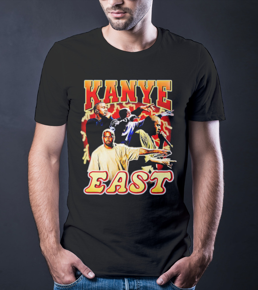 Kanye East Vintage Concert Collage T-Shirt