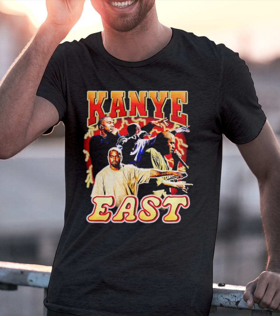 Kanye East Vintage Concert Collage T-Shirt