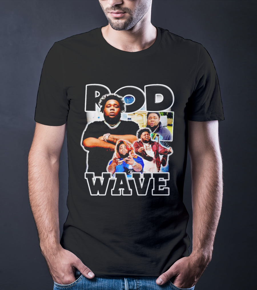 Rod Wave Vintage Collage Hip Hop T-Shirt