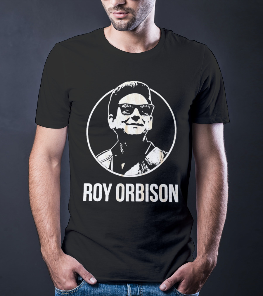 Roy Orbison Iconic Circle Sunglasses T-Shirt