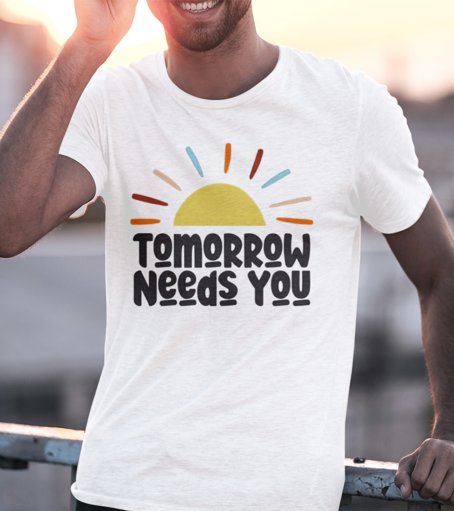 Tomorrow Needs You Sunburst T-Shirt