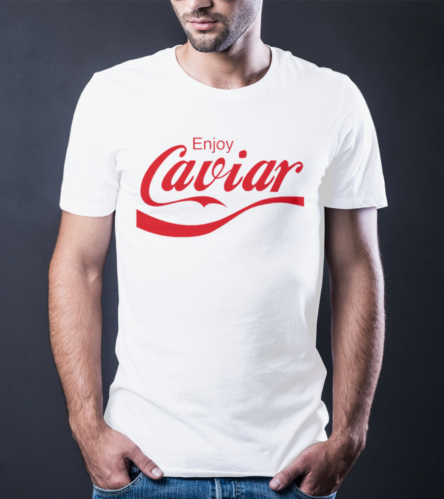 Enjoy Caviar Coca-Cola T-Shirt