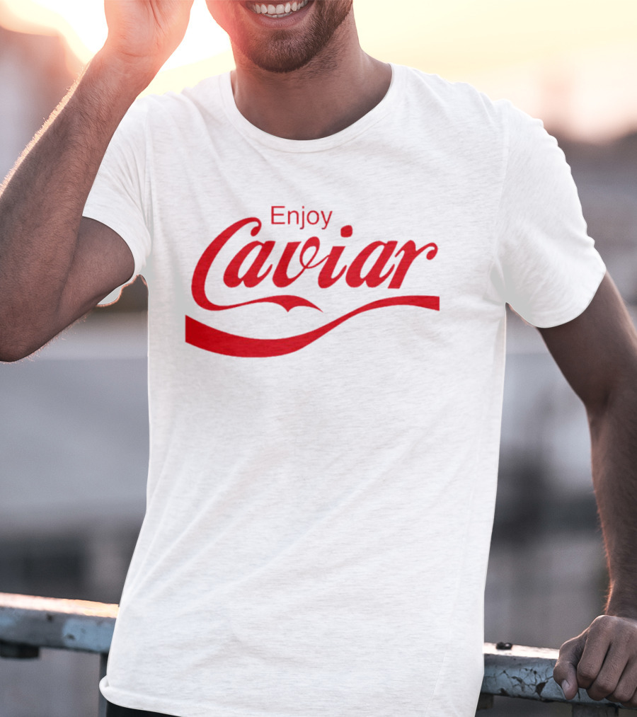 Enjoy Caviar Coca-Cola T-Shirt