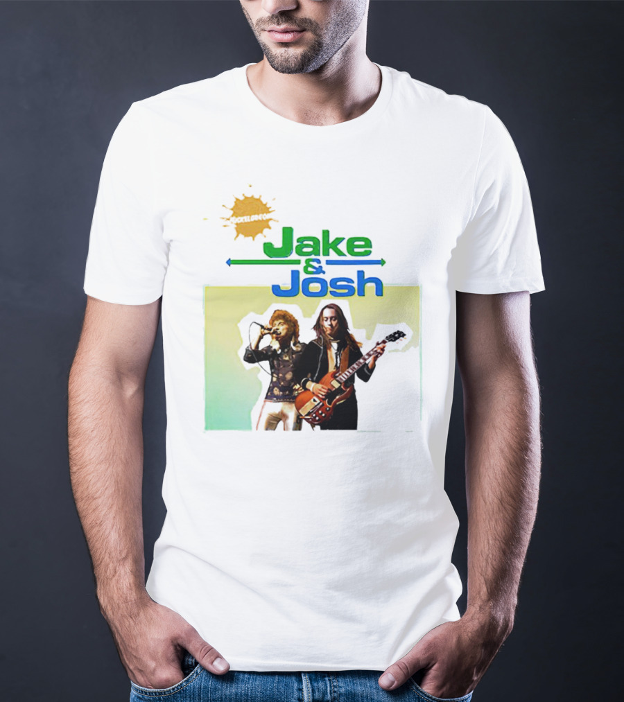 Nickelodeon Jake And Josh Rock Music Duo T-Shirt