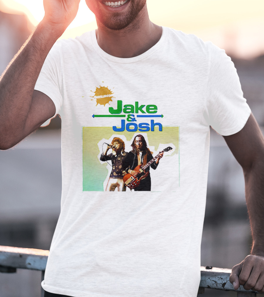 Nickelodeon Jake And Josh Rock Music Duo T-Shirt