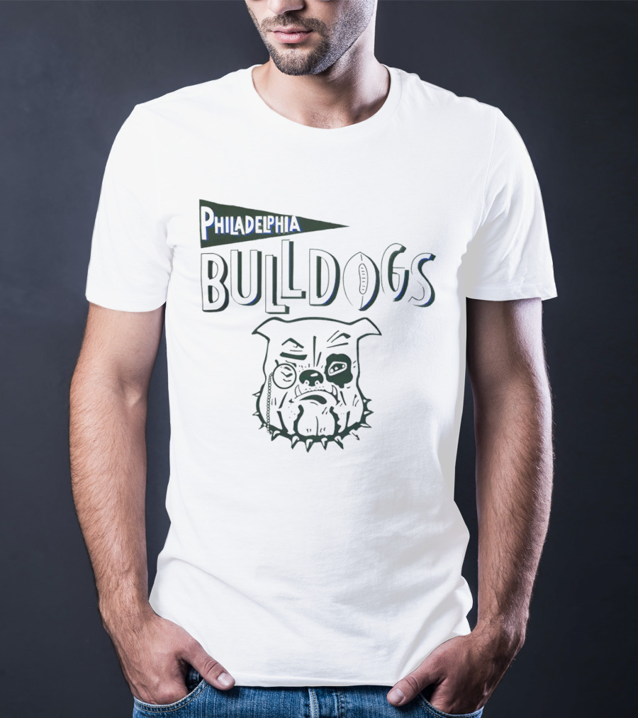 Philadelphia Bulldogs Bulldogs Football T-Shirt