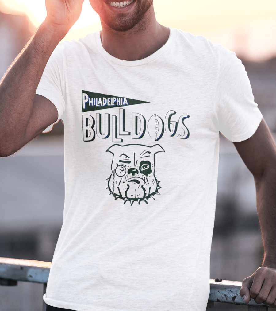 Philadelphia Bulldogs Bulldogs Football T-Shirt