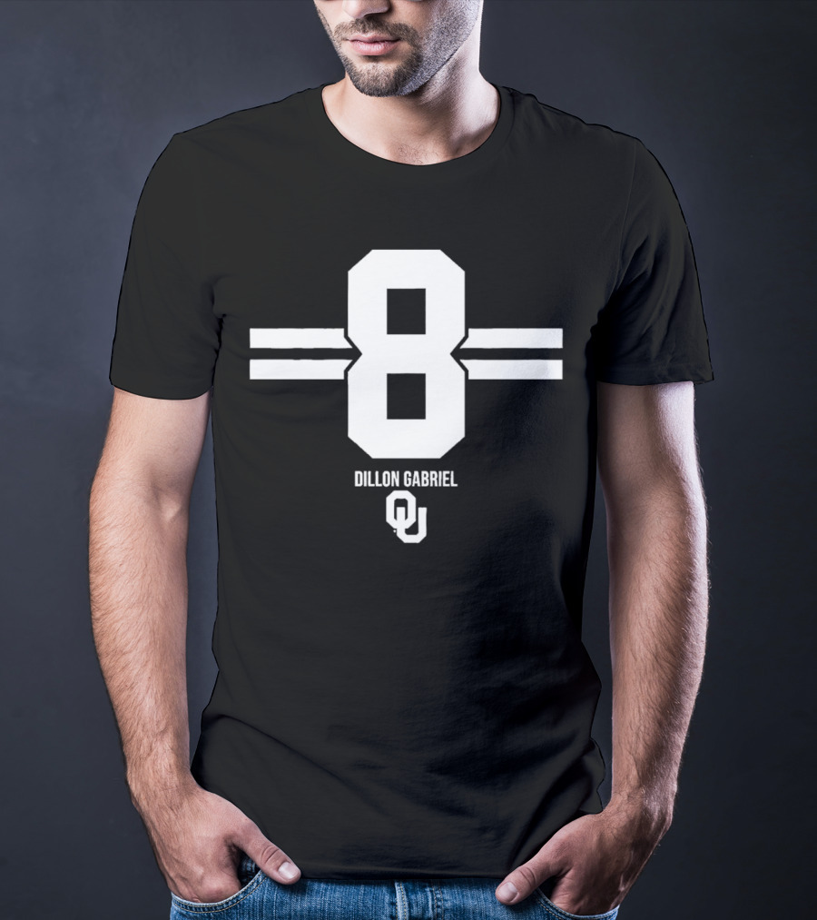Dillon Gabriel 8 OU Oklahoma Sooners Football T-Shirt