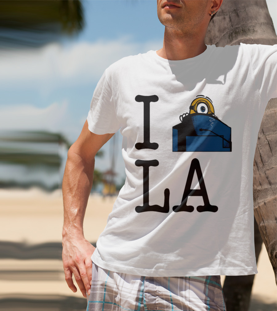 I Minion Yellow Guy LA T-Shirt