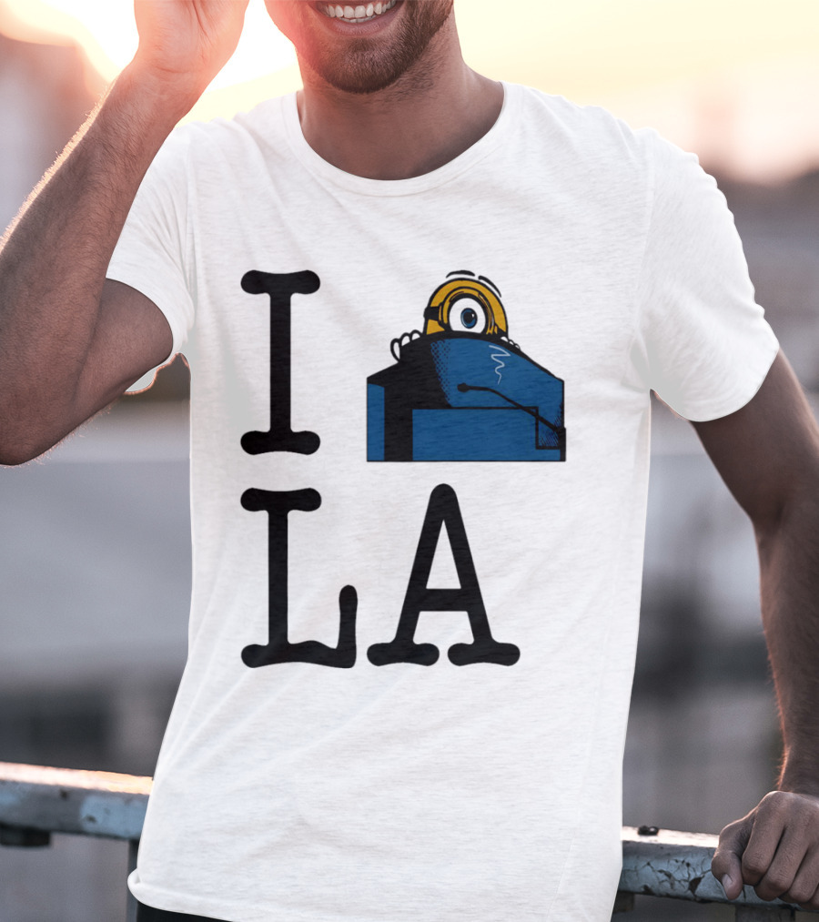 I Minion Yellow Guy LA T-Shirt