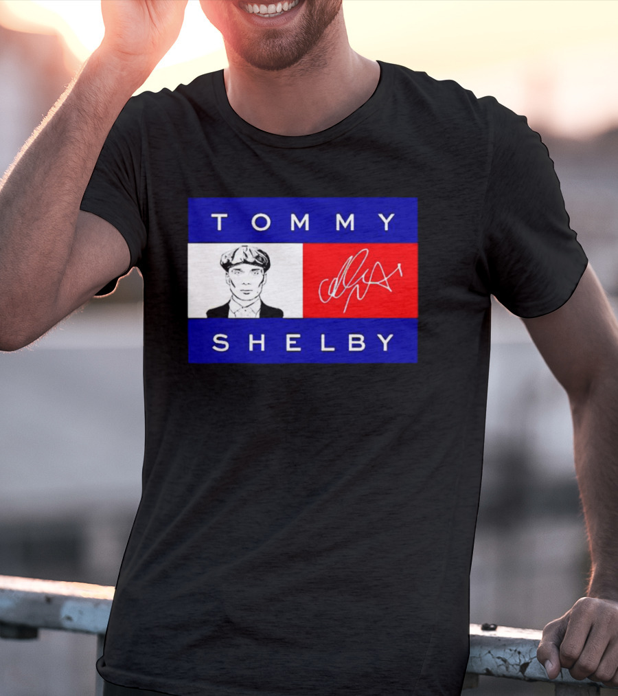 Tommy Shelby Peaky Blinders Signature Iconic T-Shirt