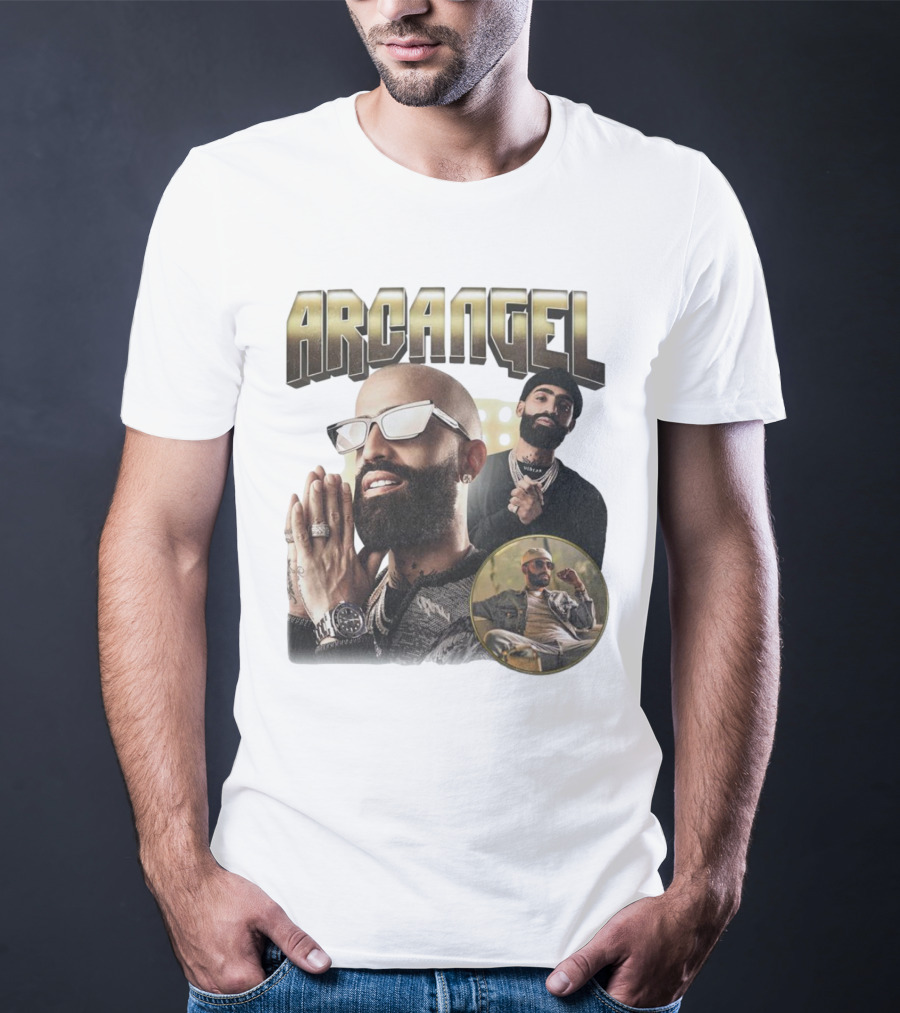 Arcangel Rapper Vintage Style Collage T-Shirt