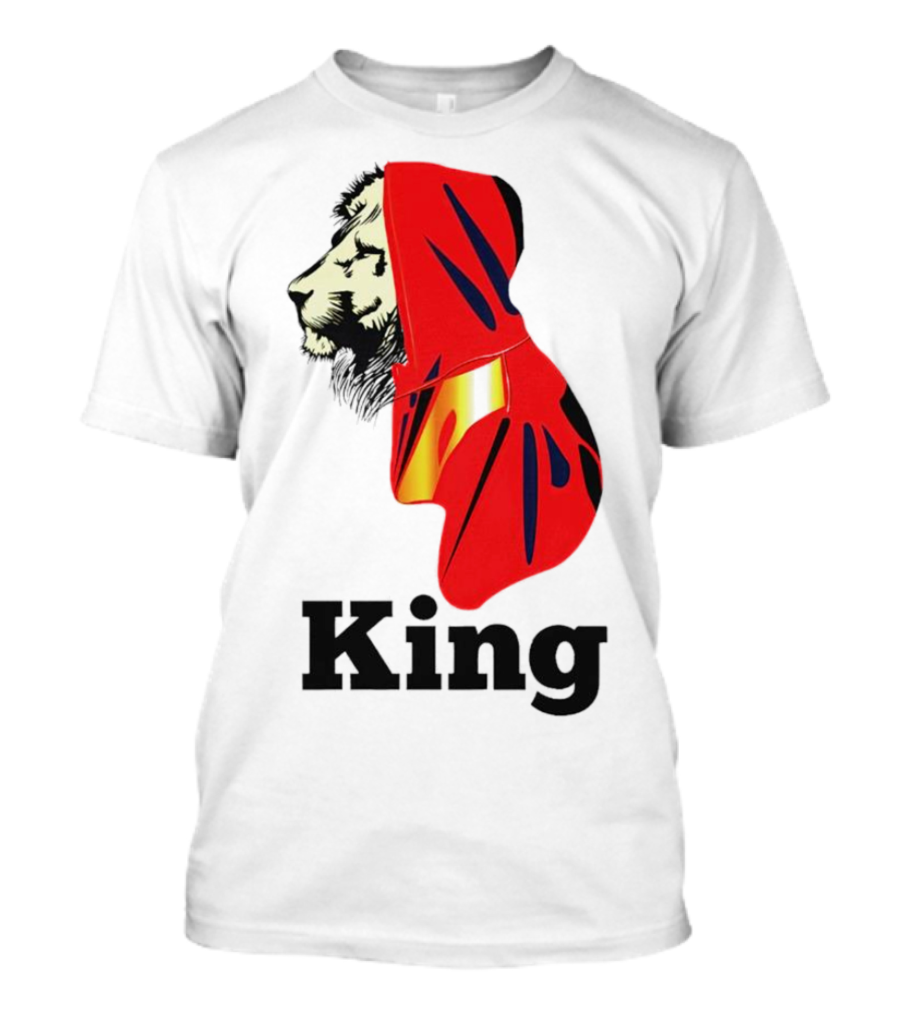 Jordan Travis King Lion In T-Shirt