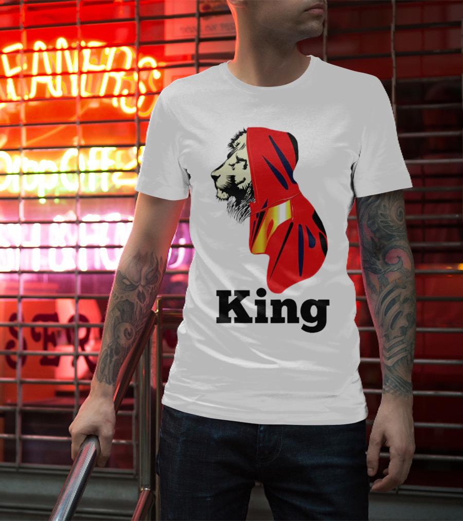 Jordan Travis King Lion In T-Shirt