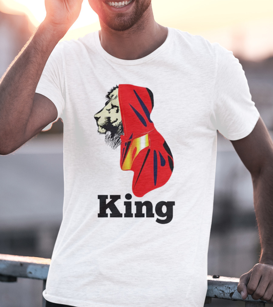 Jordan Travis King Lion In T-Shirt