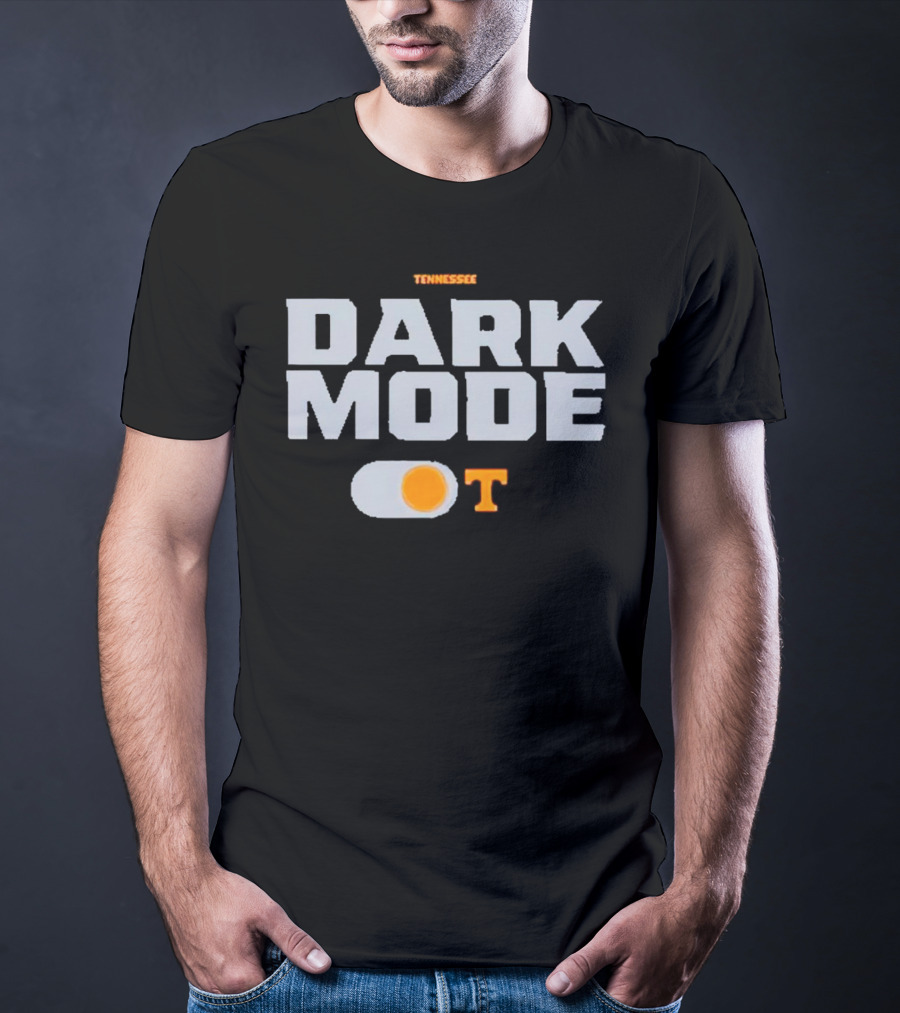 Tennessee Volunteers Dark Mode T With Switch T-Shirt