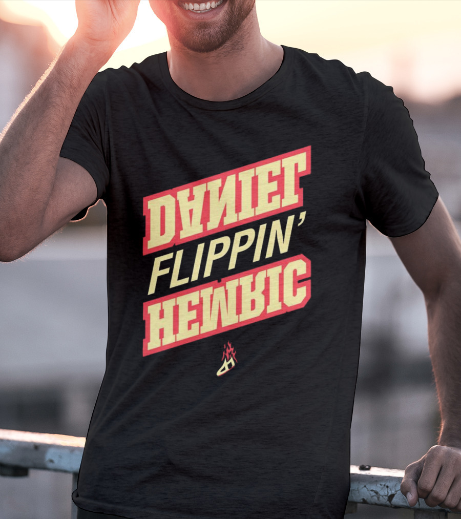 Daniel Hemric Flippin' Hemric Racing Flame T-Shirt