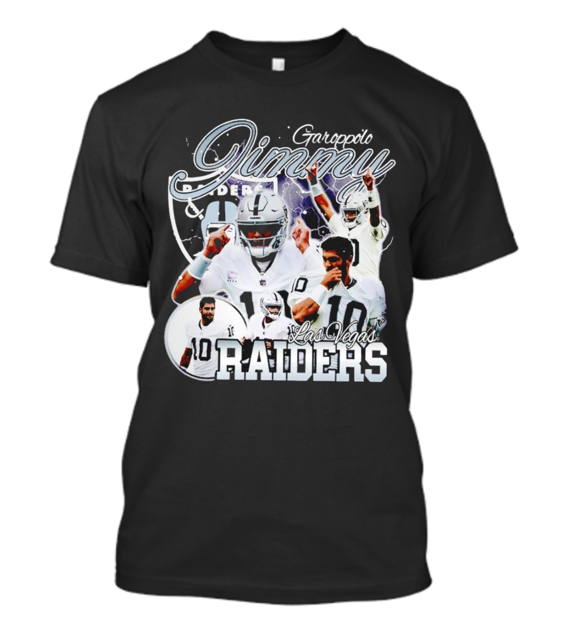 Jimmy Garoppolo Raiders Las Vegas Vintage Football Quarterback T-Shirt