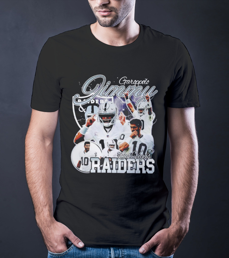 Jimmy Garoppolo Raiders Las Vegas Vintage Football Quarterback T-Shirt