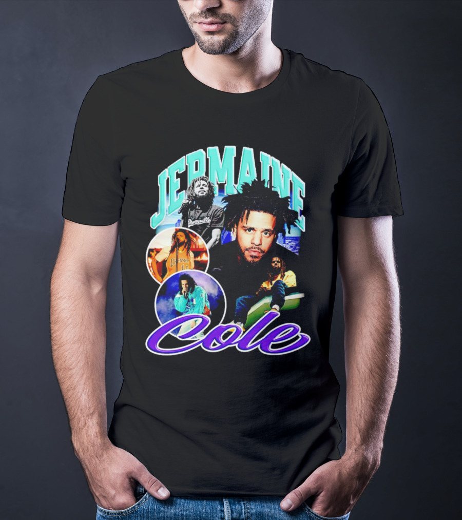 Jermaine Cole Vintage Collage T-Shirt